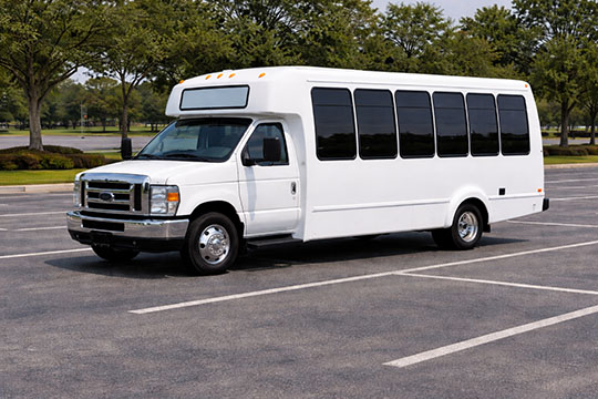 20-passenger minibus available for charter in Olathe, KS